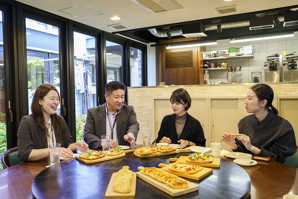 サンマルク初となる「米粉のピンサーレ」が期間限定で販売開始。開発秘話と試食会をレポート。